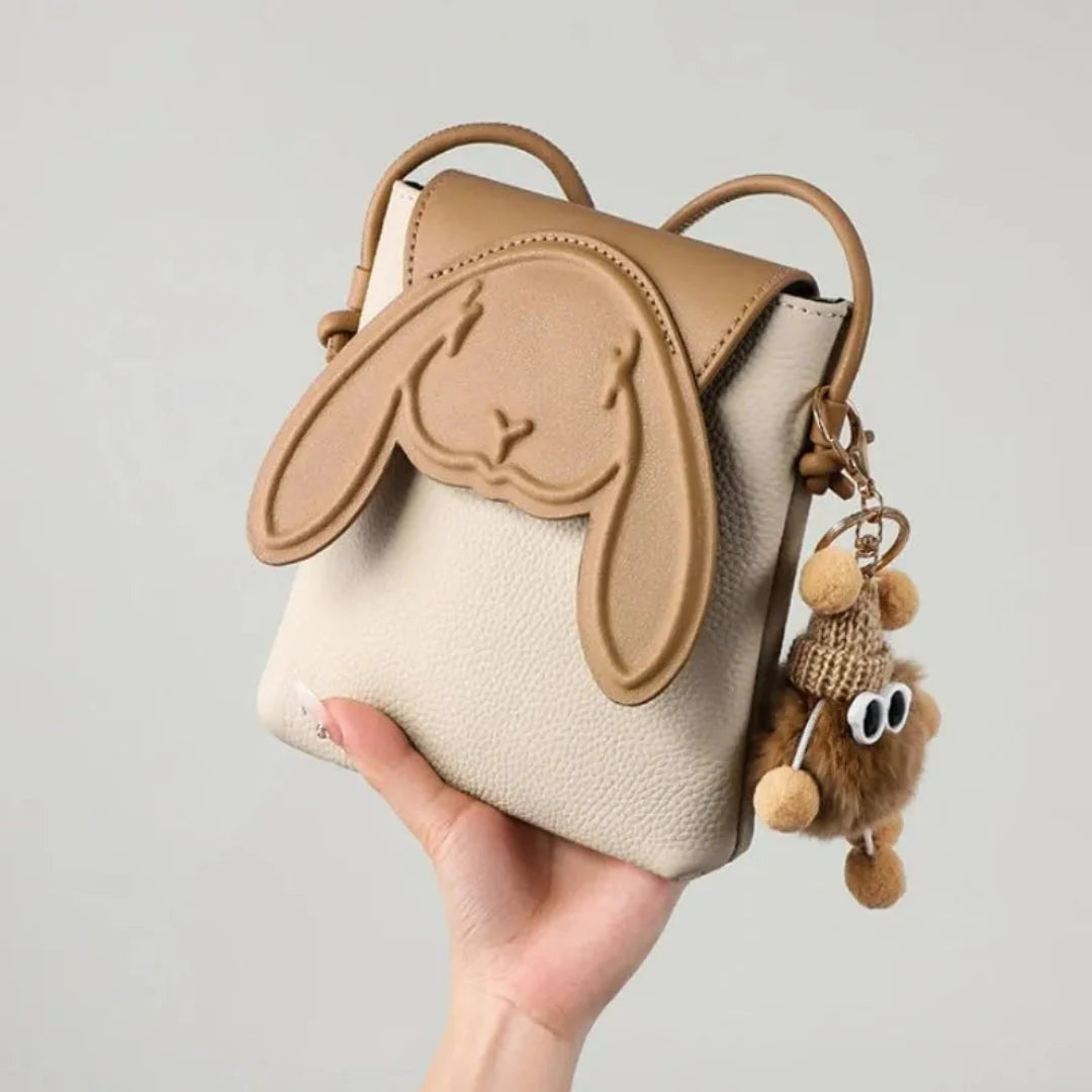 Bunny Crossbody Leather Bag - Waylynn