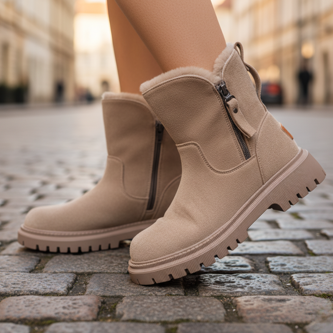 Keilani Lace Up Boots For Women Urbann Vibe Elegant Versatile All Day Wear For Modern Women On The Go main image 0