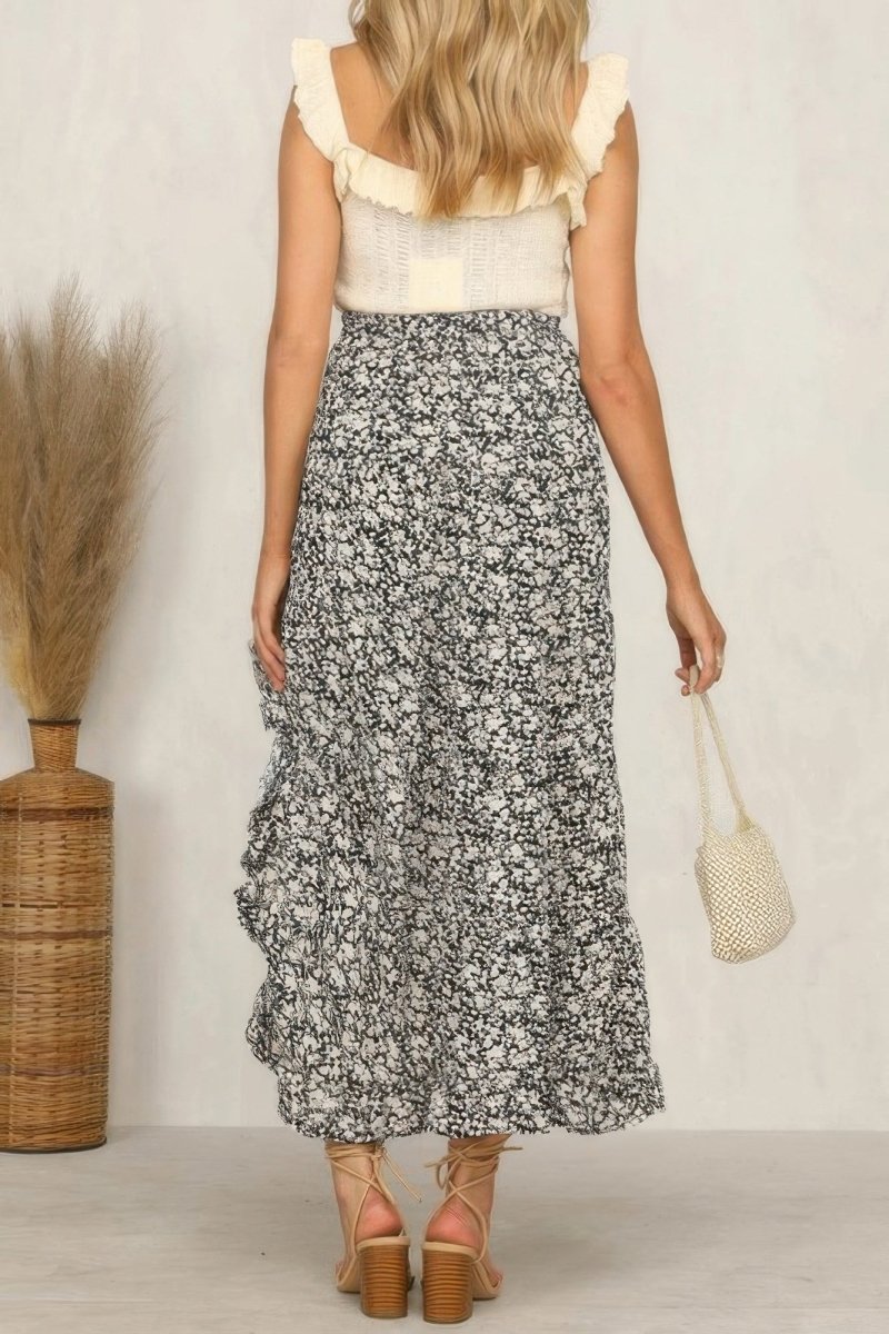 Satin pleated high-waist midi skirt elegant A-line silhouette for office and semi-formal events