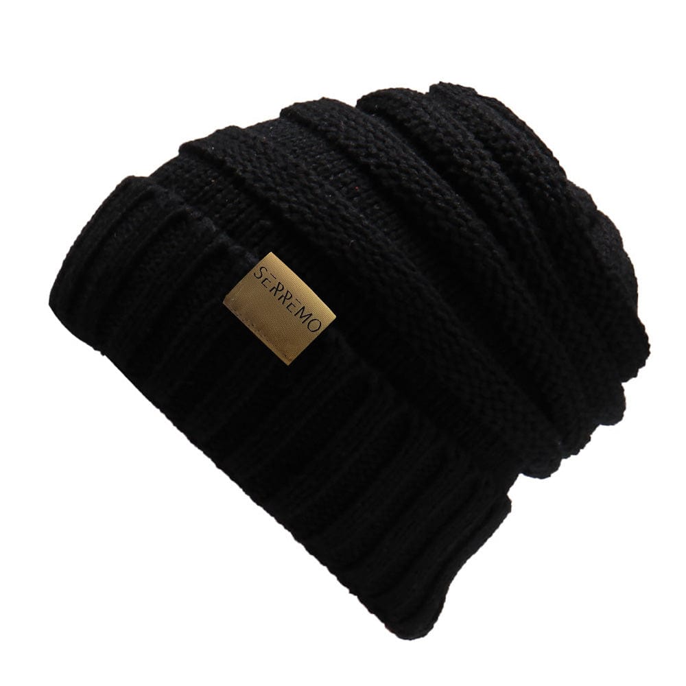 Isla ribbed slouchy beanie in speckled knit, relaxed fit unisex casual fall accessory