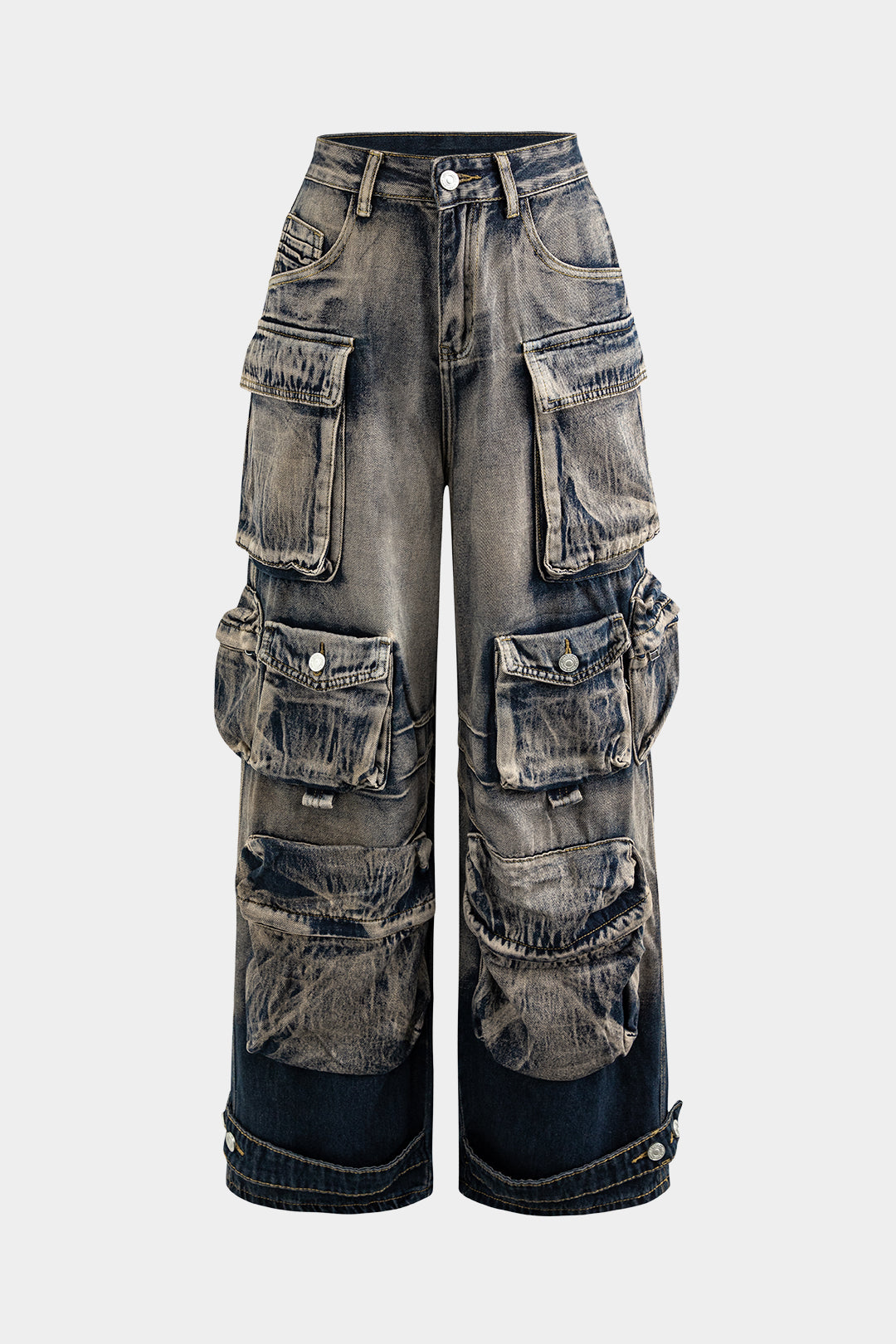 Women's cargo pants multi-pocket urban cut versatile everyday style comfortable trendy silhouette
