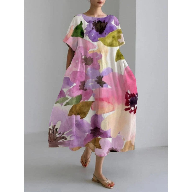 Women's geometric pattern sweater dress high waist retro-inspired silhouette bold vintage design