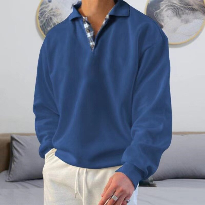 Benedikt men's lightweight breathable knit sweater in relaxed summer style with open-weave texture