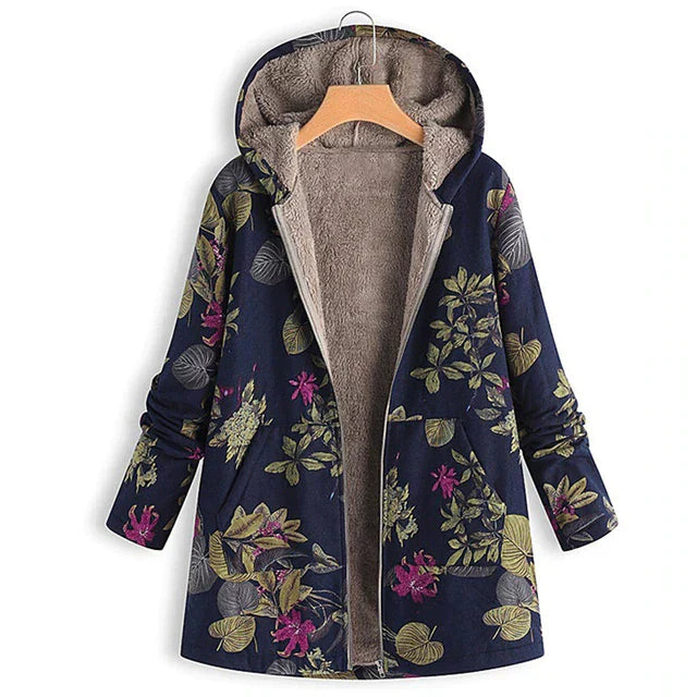 Brown sheepskin lined winter jacket unisex cozy warmth durable easy care cold weather outerwear