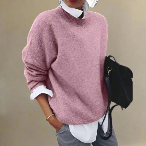 Women's Emma cozy knit sweater soft warm contemporary style perfect for all-day comfort