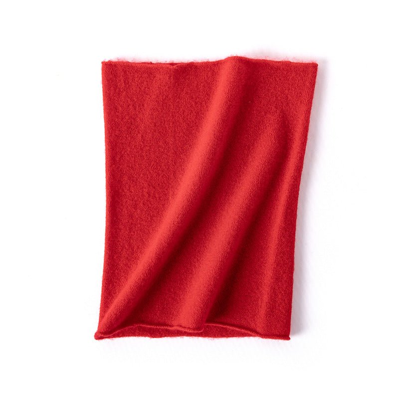 Women's loose fit infinity scarf soft knit solid color effortless neck coverage versatile fall accessory
