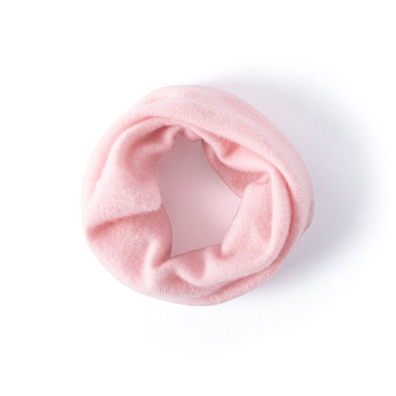 Women's loose fit infinity scarf soft knit solid color effortless neck coverage versatile fall accessory