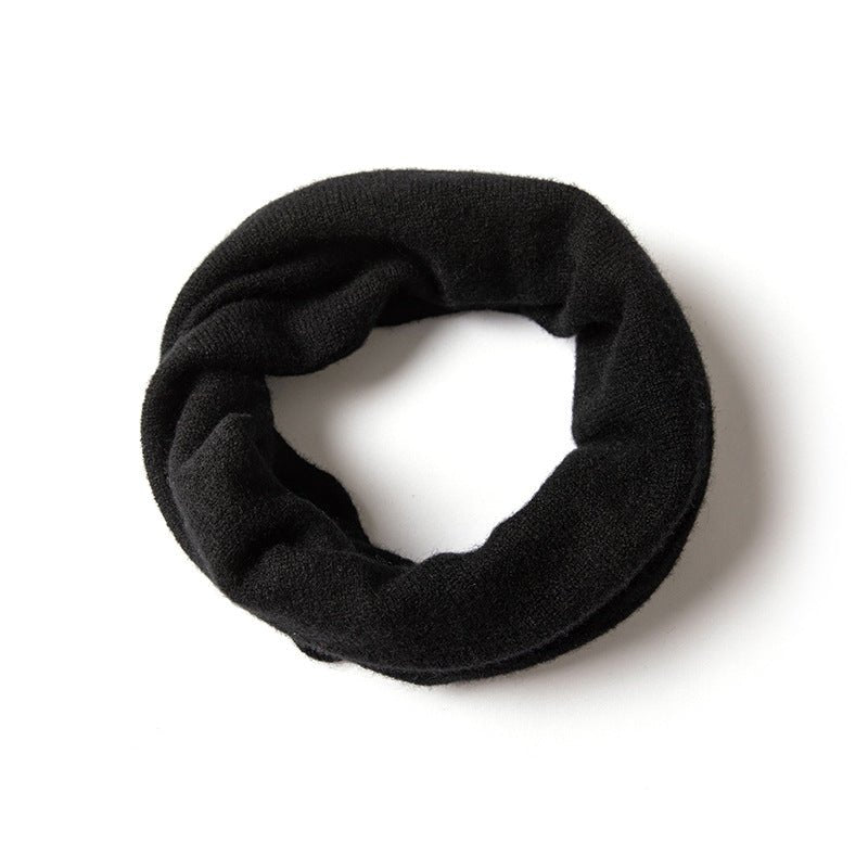 Women's loose fit infinity scarf soft knit solid neutral tone effortless neck coverage versatile fall