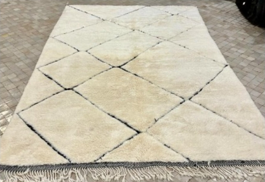 Moroccan Beni Rug 11'x11' - Urbann-Vibe