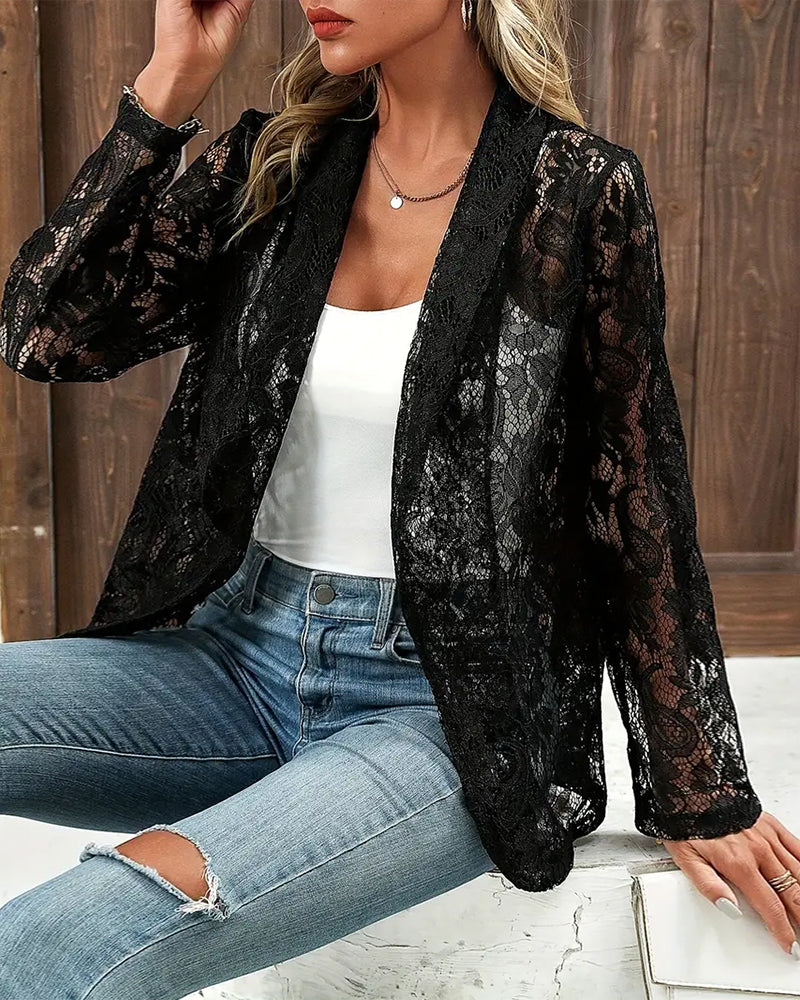 Women's Lotte trendy blazer elegant office-to-evening versatile sophisticated polished layer