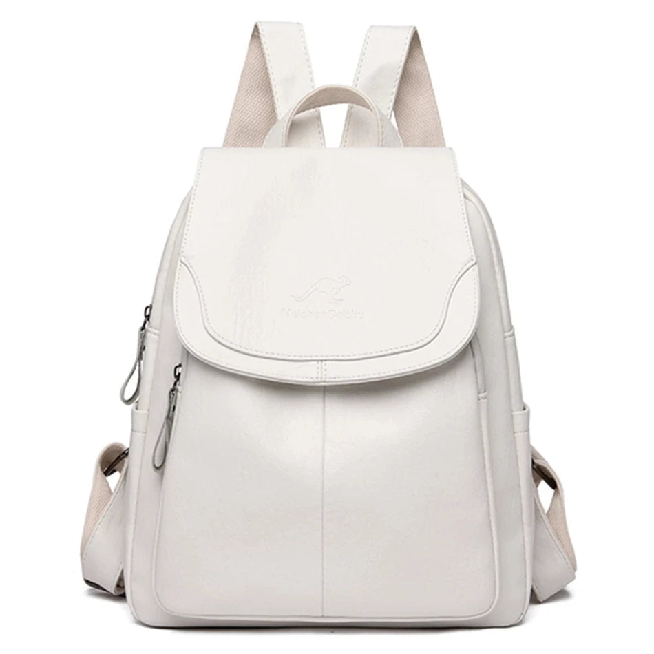 Olivia anti-theft backpack elegant modern design spacious organization students commuters daily use