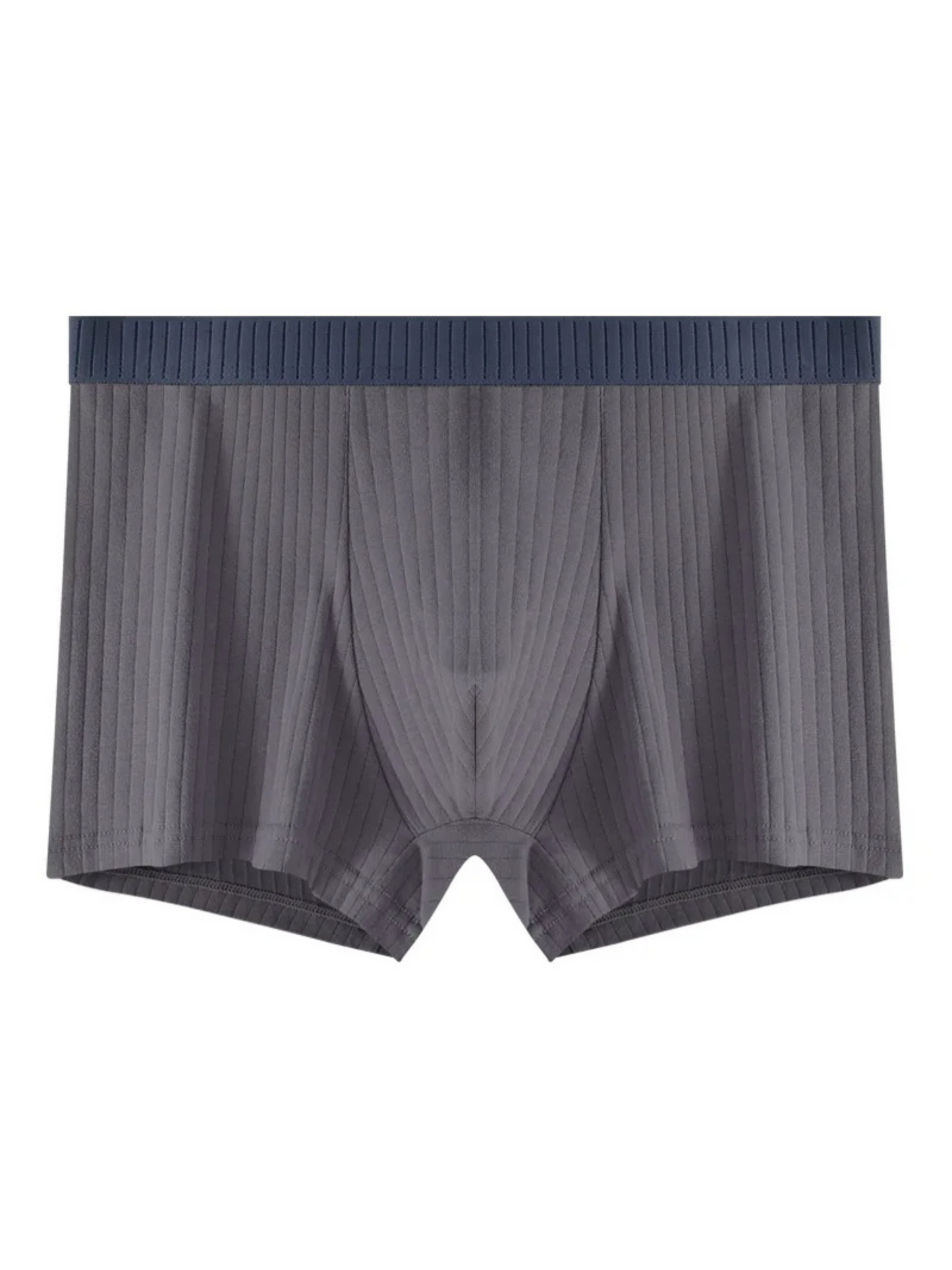 Men's ribbed modal briefs 6-pack, breathable second-skin fit with subtle vertical texture