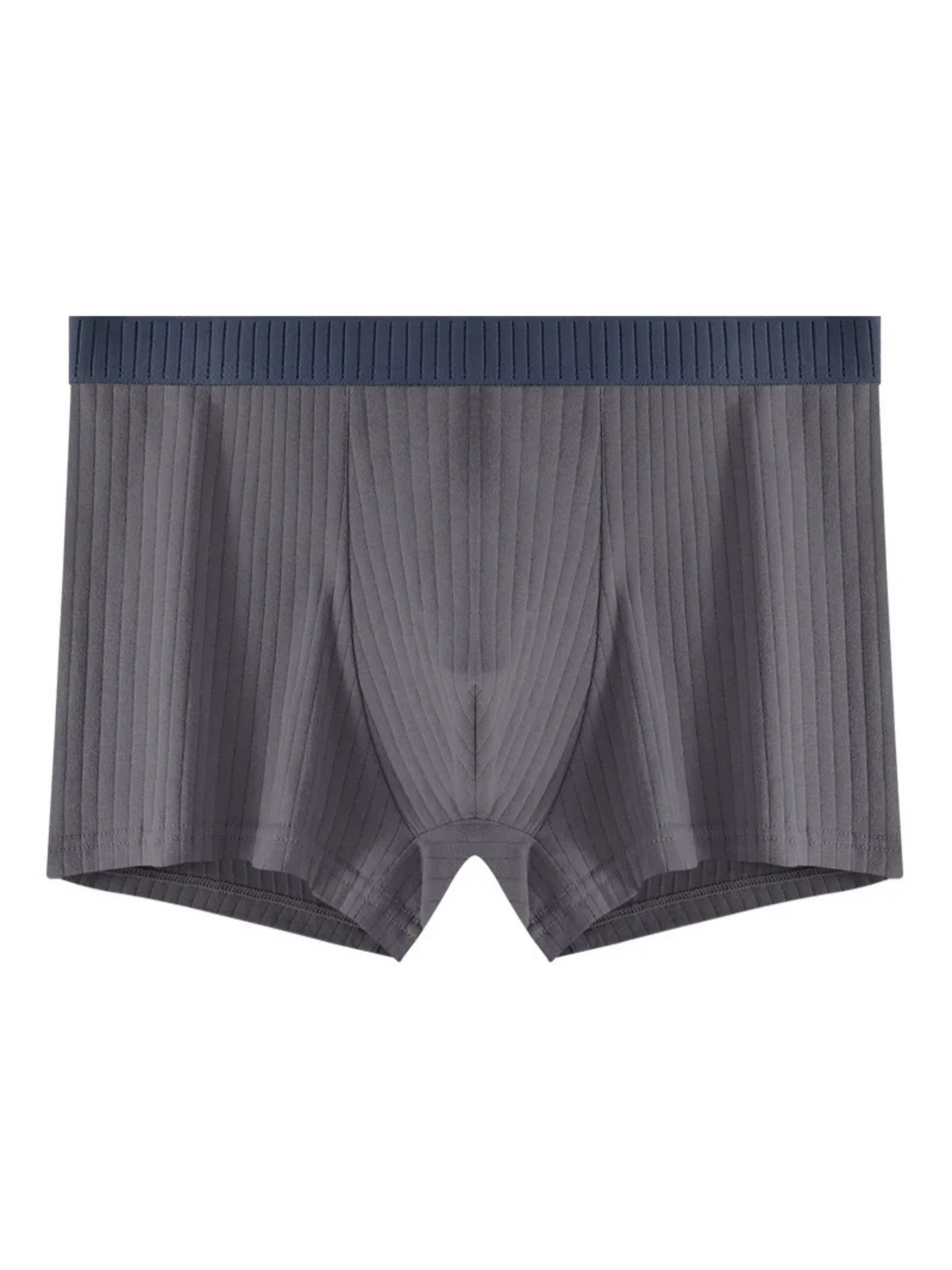 Men's ribbed modal briefs 6-pack, breathable second-skin fit with subtle vertical texture