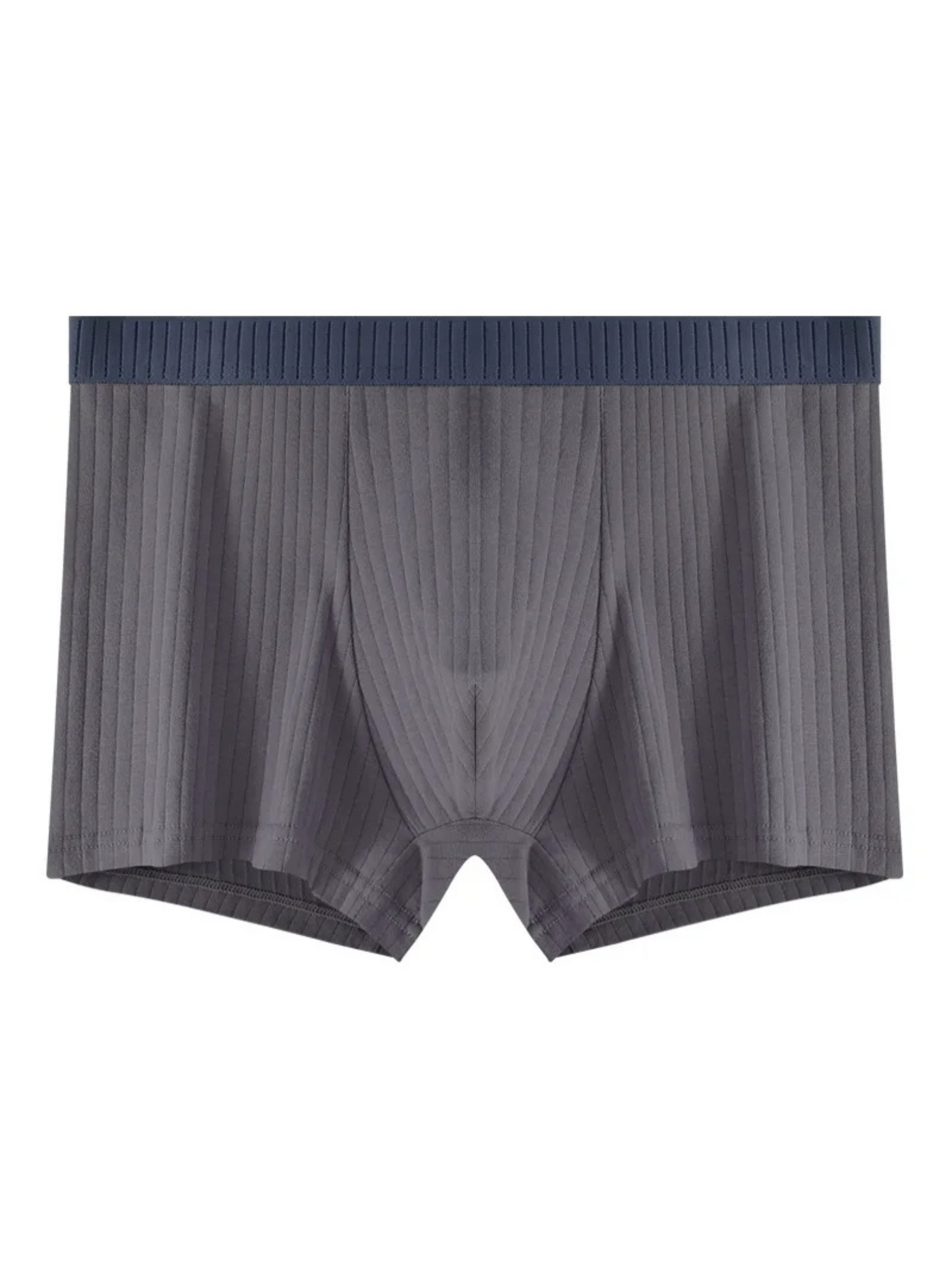 Men's ribbed modal briefs 6-pack, breathable second-skin fit with subtle vertical texture
