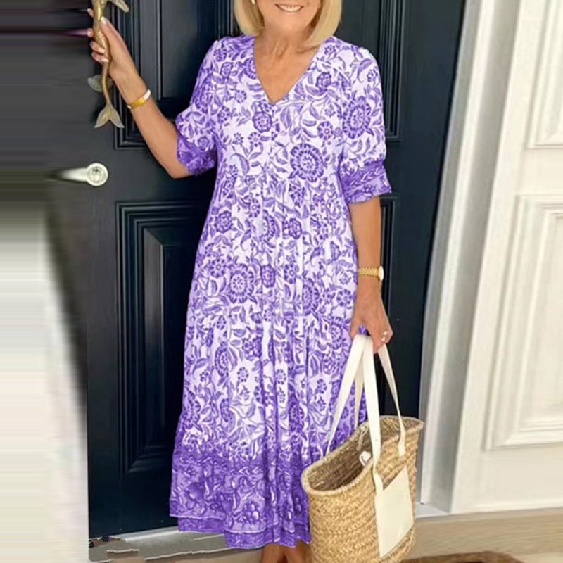 Women's elegant festive dress in luxurious fabric with flattering silhouette for formal special occasions