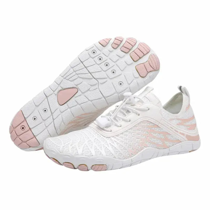 OrthoFeet unisex barefoot shoes wide toe box arch support non-slip traction flexible sole