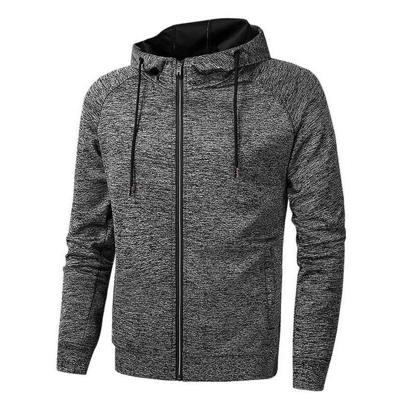 Manuel unisex hooded casual jacket, relaxed fit, durable easy-care layer for cool weather comfort