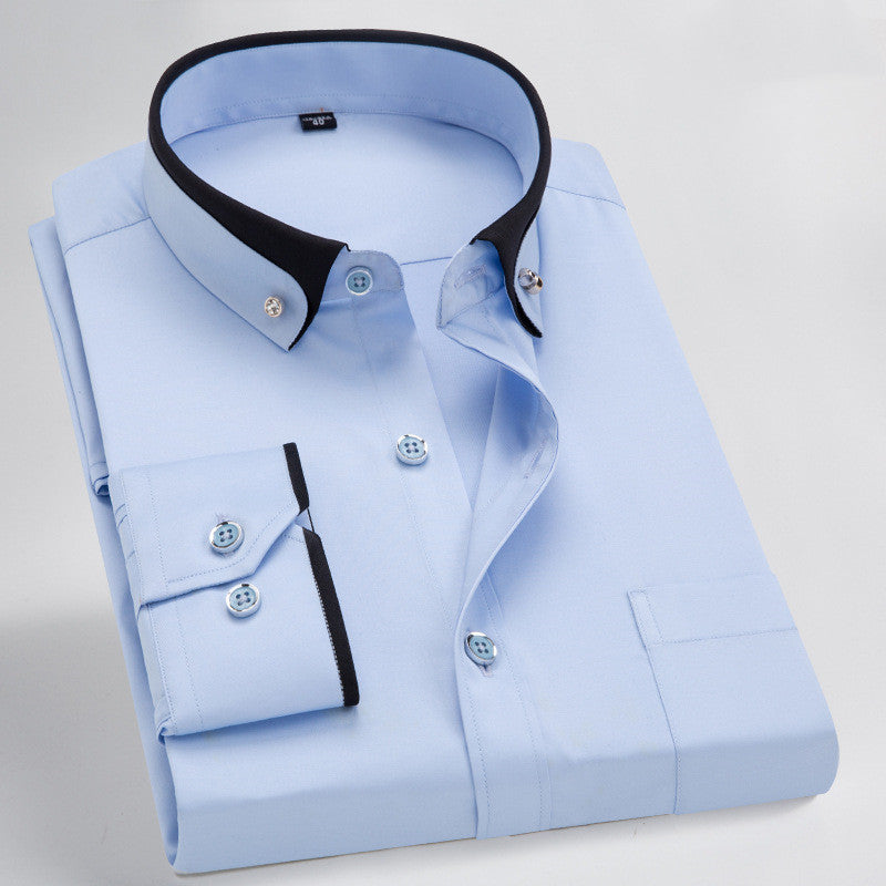 Men's Dale stretch shirt breathable slim-fit design versatile everyday wear in premium fabric
