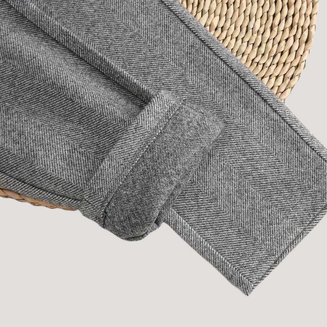 Men's tailored ankle-length spring pants slim fit versatile office casual wear premium comfort