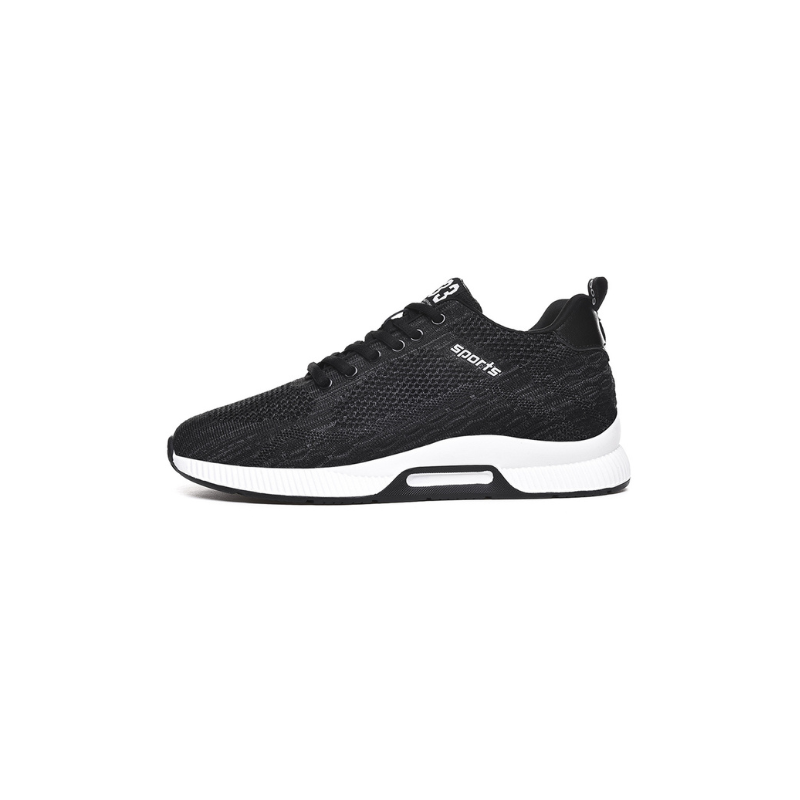 Men's Gerard elevator sneakers white orthopedic design with discreet 2.4-inch hidden height increase