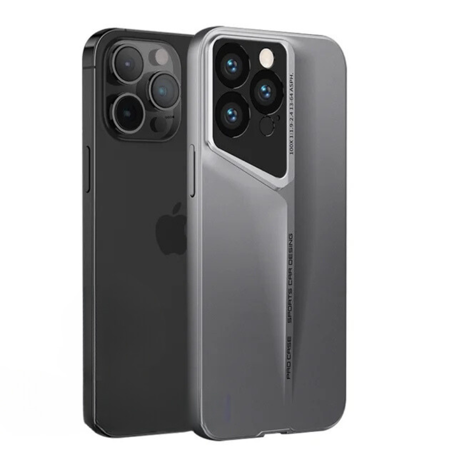 BladeSkin ultra-thin titanium iPhone case slim minimalist shockproof lens cover scratch resistant
