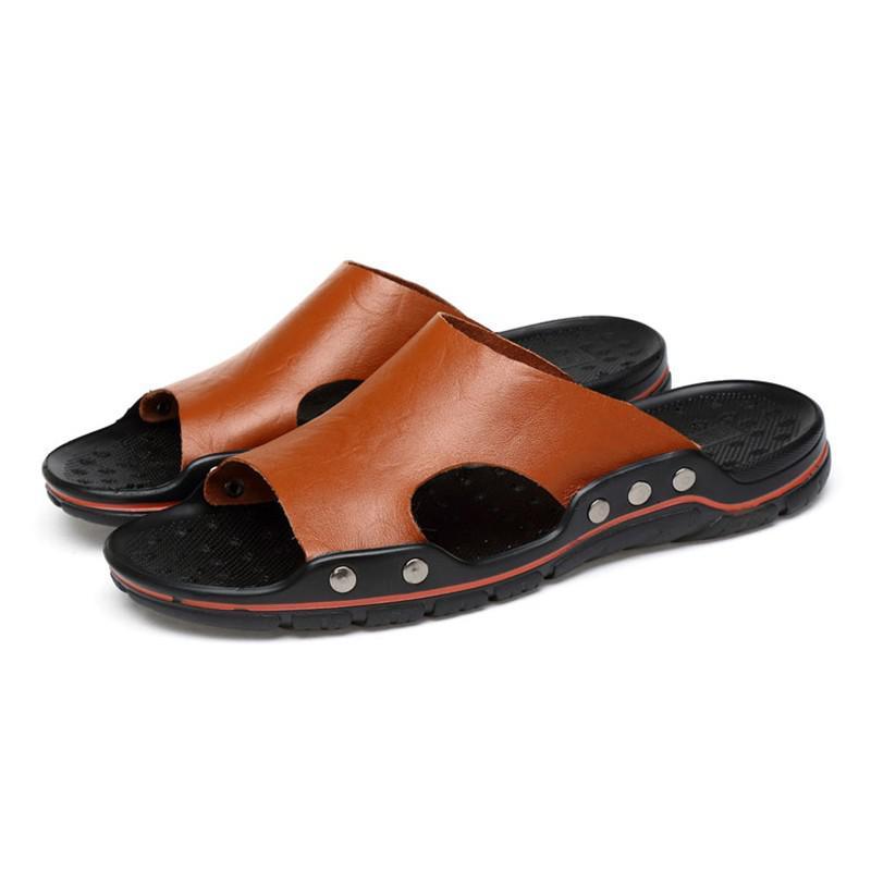 Dan men's wide-fit vegan leather loafers slip-on casual office shoes durable everyday comfort