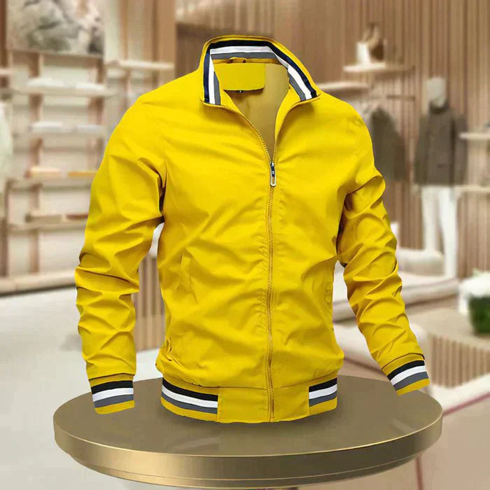 Ansel men's lightweight summer jacket breathable sustainable slim fit for casual semi-formal wear