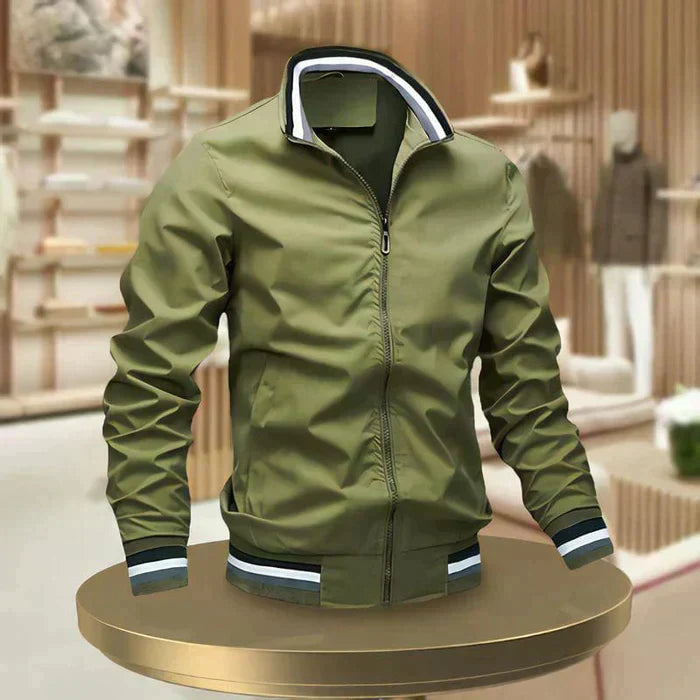 Ansel men's lightweight summer jacket breathable slim-fit sustainable casual semi-formal outerwear