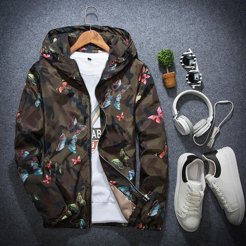 Unisex herbal jacket natural tones versatile silhouette sustainable all-season lightweight comfort design