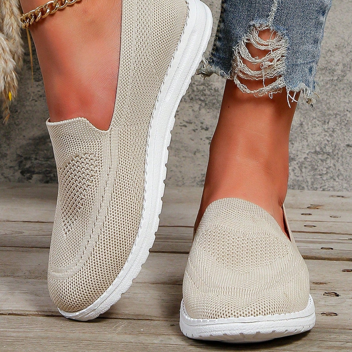 Women's Victoria orthopedic slip-on shoes lightweight breathable vegan leather ergonomic summer footwear
