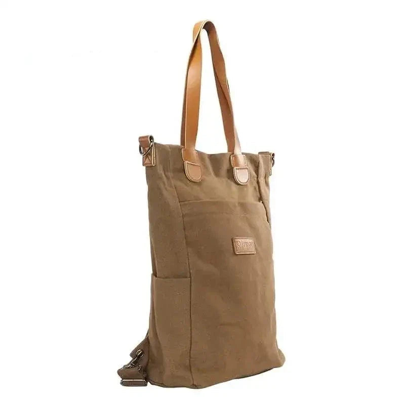Washable multi-compartment organizer tote bag, versatile reusable design for travel and daily essentials
