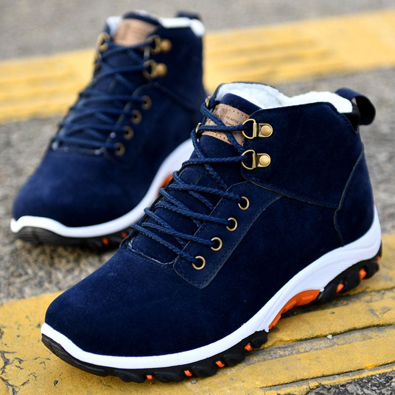 Women's winter boots faux fur lining suede upper durable rubber sole warm cold-weather daily wear