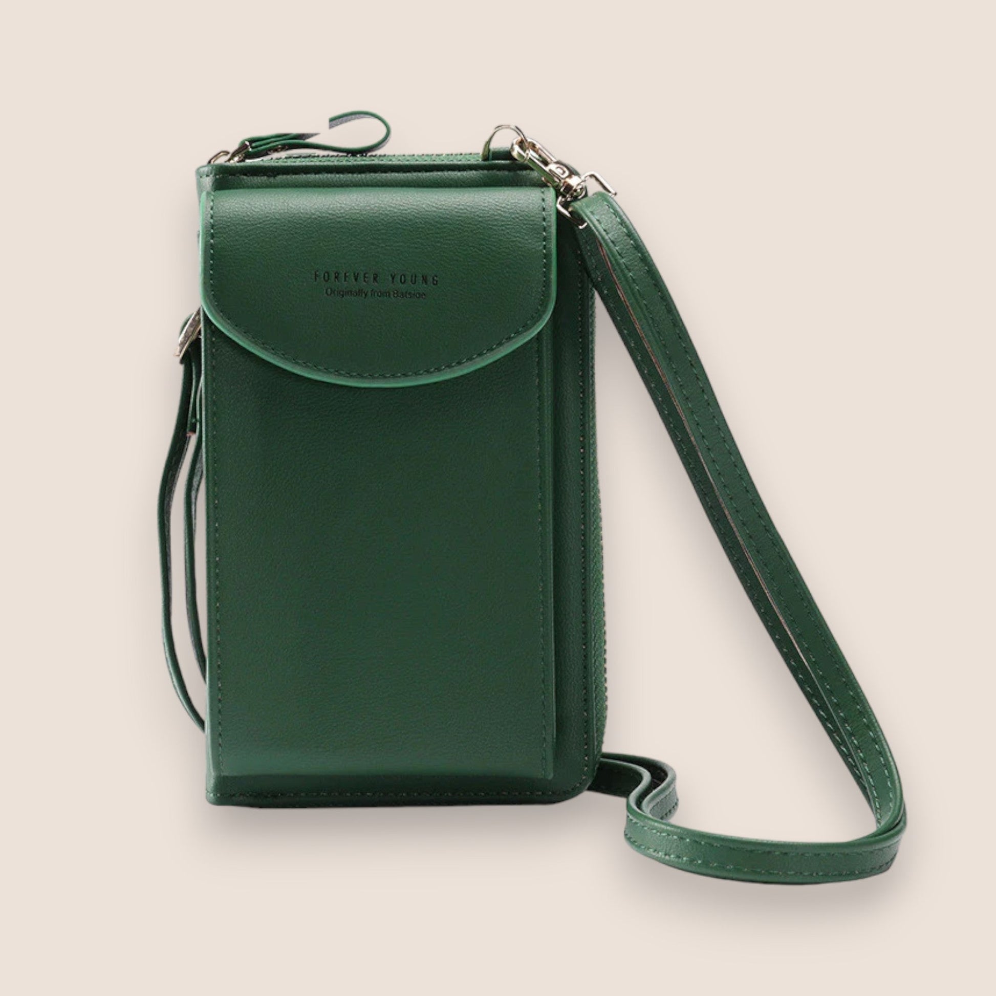 Sleek lightweight clutch bag elegant everyday carry with detachable adjustable shoulder strap for women