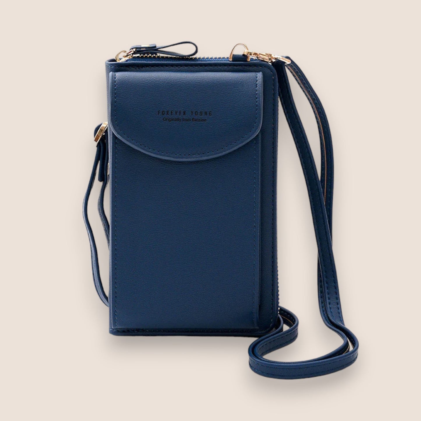 Sleek lightweight women's clutch bag with detachable shoulder strap, elegant everyday luxury carry