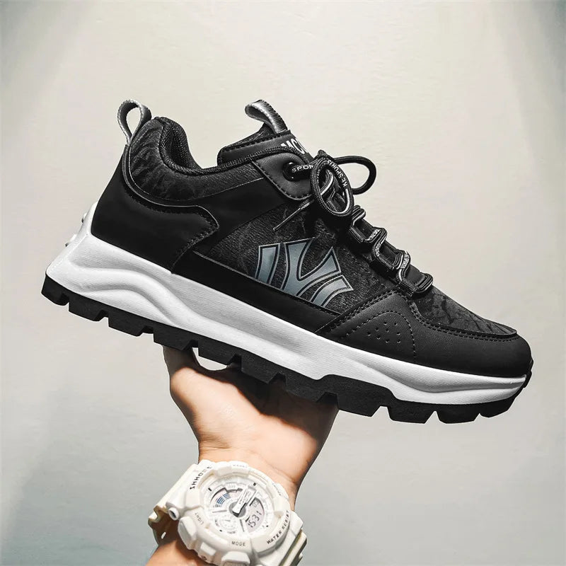 William Motion city runner sneakers with breathable layered upper, cushioned shock-absorbing insole, sleek modern silhouette