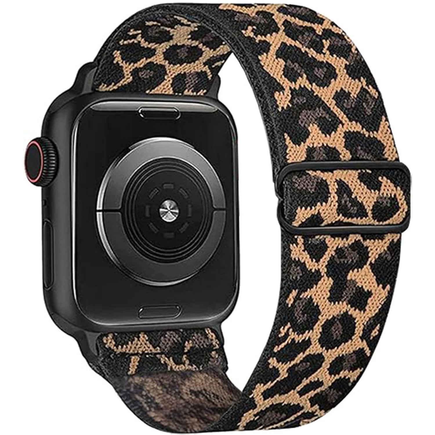 Pop Nylon Apple Watch band ultra-soft stretch nylon bold expressive prints breathable adjustable fit