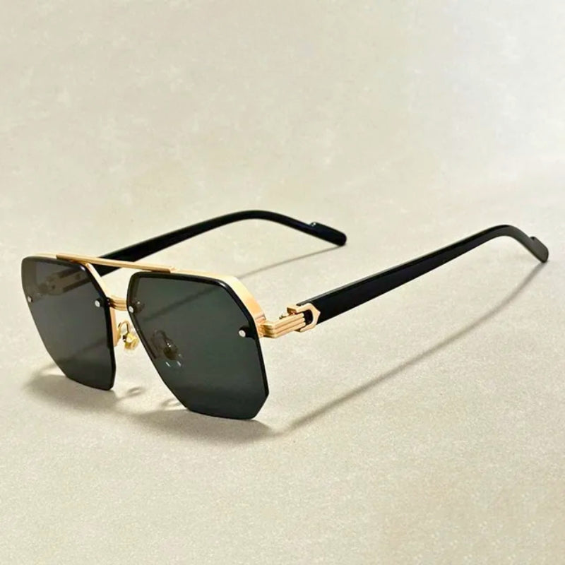 Varyn gradient UV400 sunglasses geometric frames dual-tone lenses outdoor everyday style