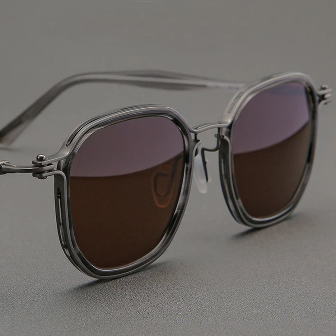 Ferrano polarized sunglasses titanium acetate frames UV400 lenses lightweight sport outdoor all-day comfort