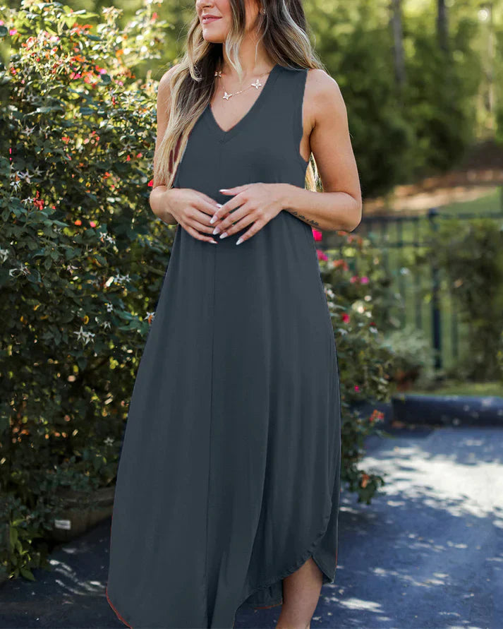 Women's Alexis lightweight summer dress, elegant modern cut with effortless style for warm days
