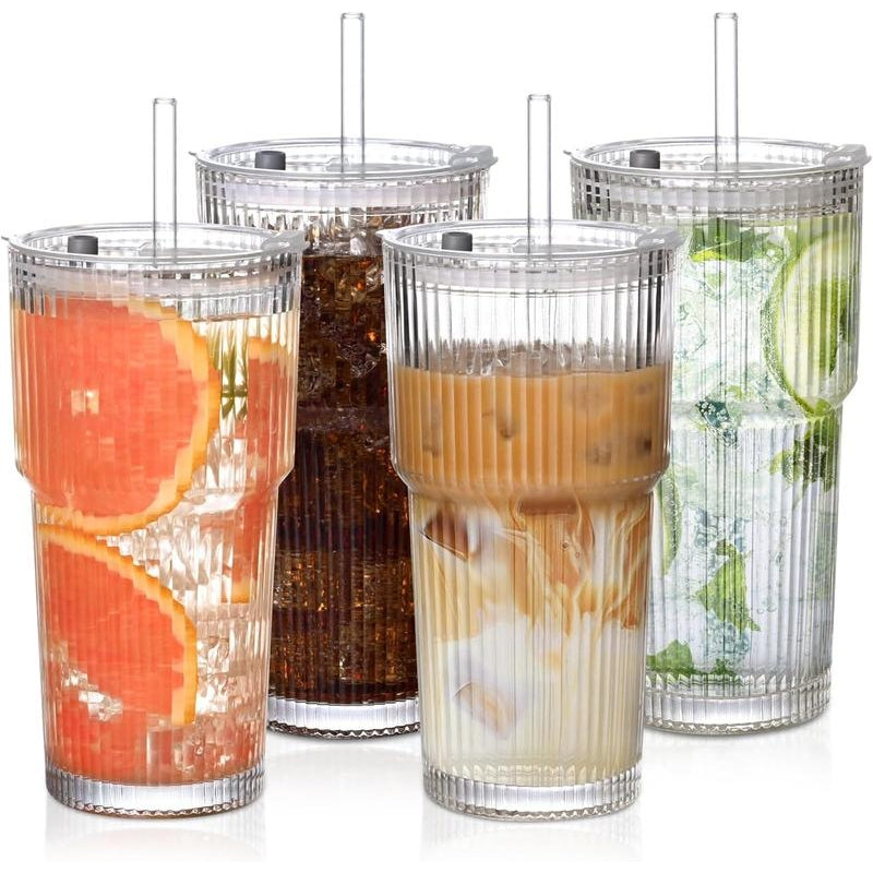 Ribbo Glass Tumbler - Urbann-Vibe