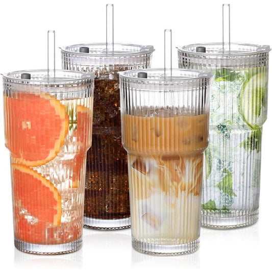 Ribbo Glass Tumbler - Urbann-Vibe
