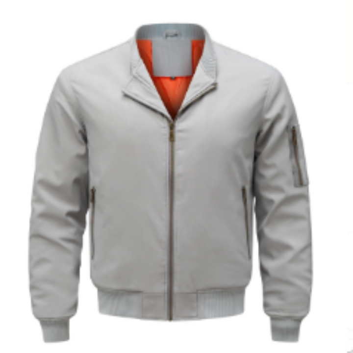 Men's Julius warm bomber jacket with cozy lining, classic silhouette for cold weather