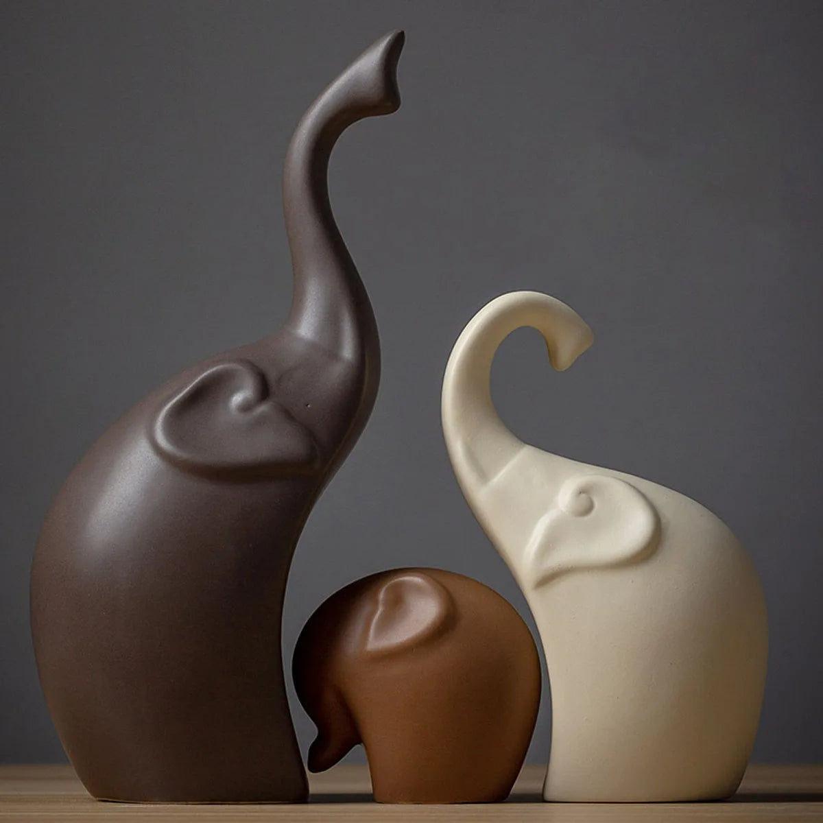 Elephant Family Decor Trio - Urbann-Vibe