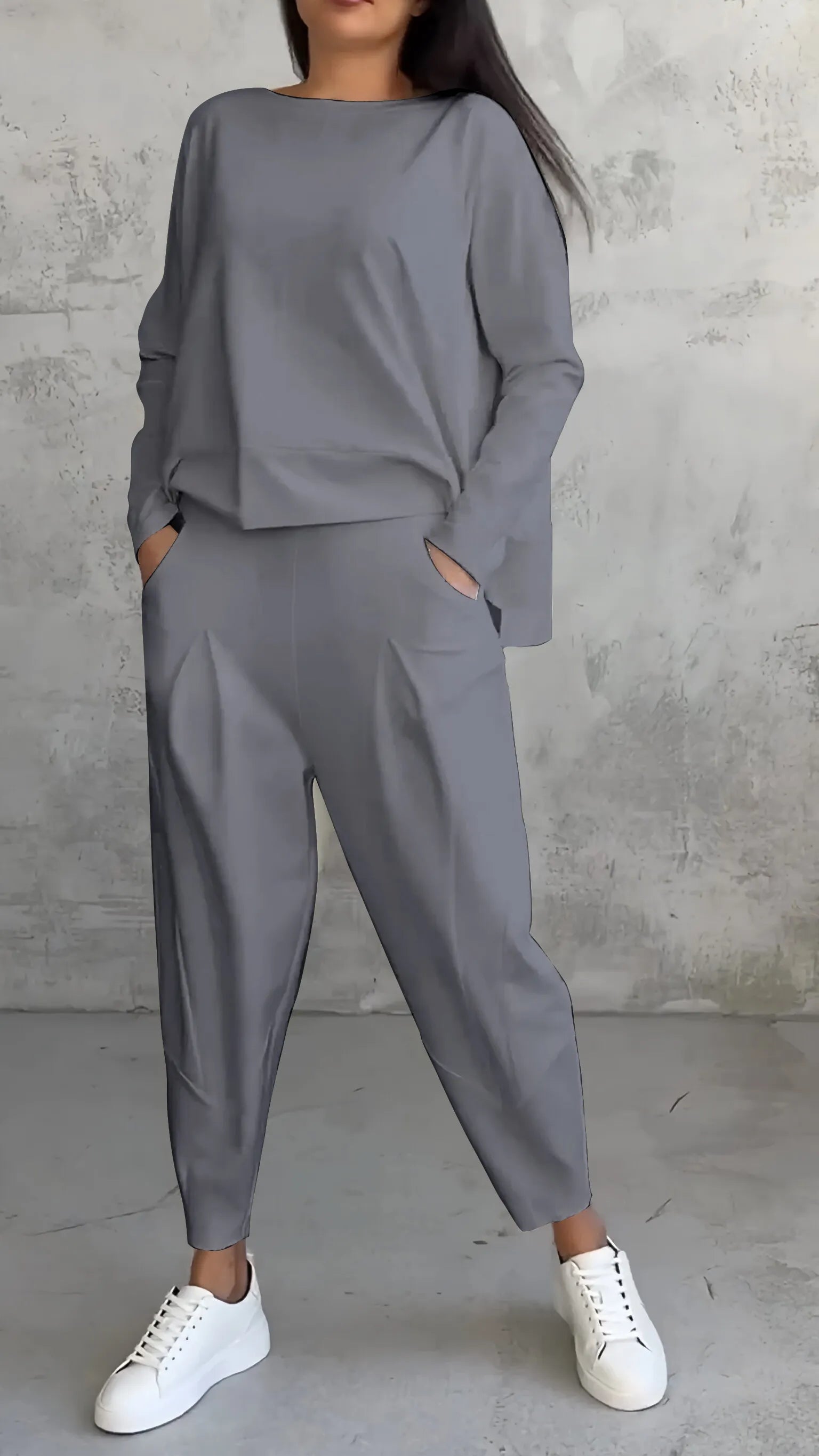 Beatrix premium cotton 2-piece women's set elegant casual chic coordinated outfit everyday comfort