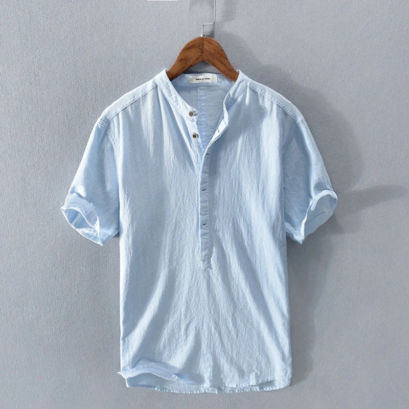 Max Kyoto men's dress shirt classic tailored cut breathable fabric office casual versatile everyday wear