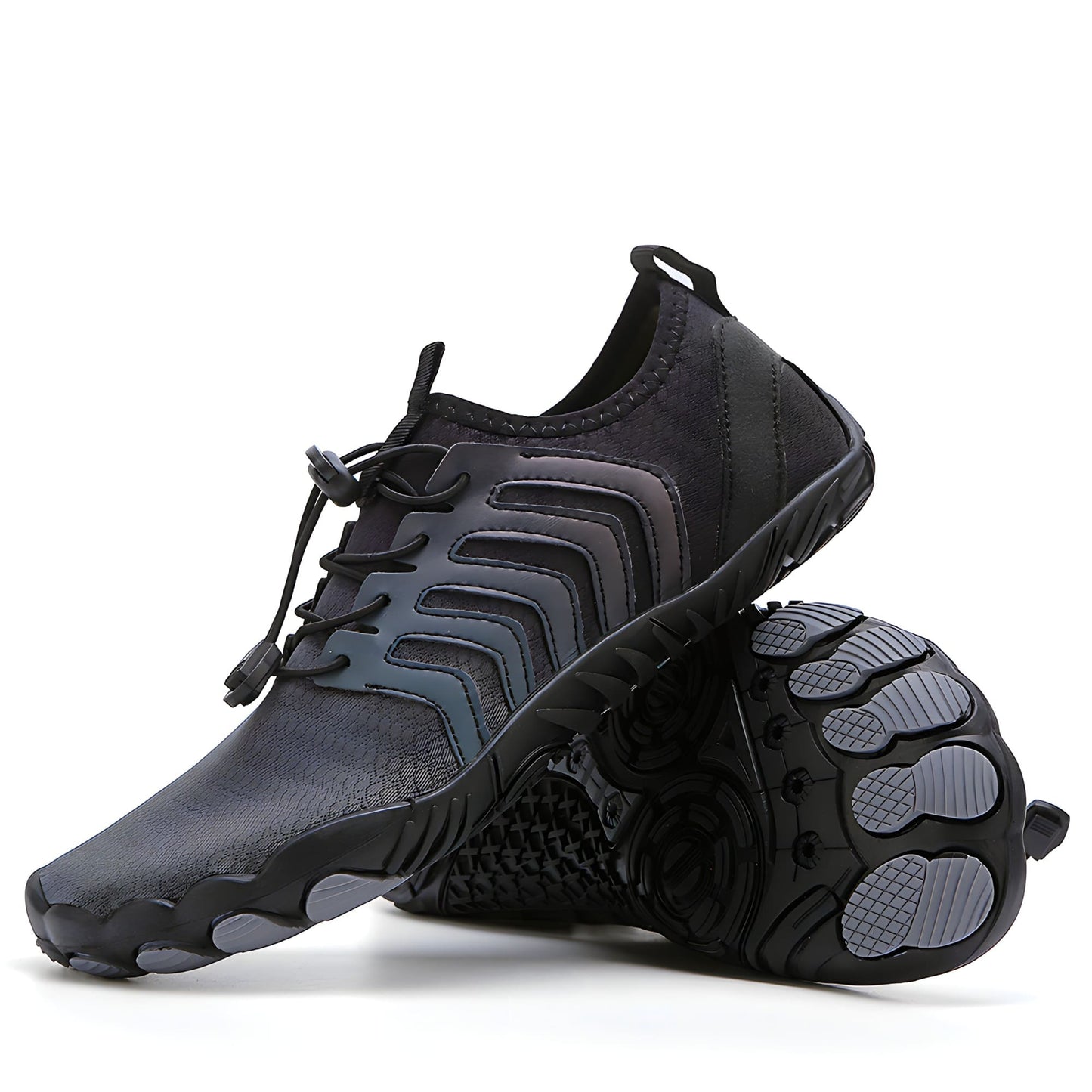 Ventur Trek barefoot trail shoes wide toe box breathable stretch uppers non-slip outdoor grip