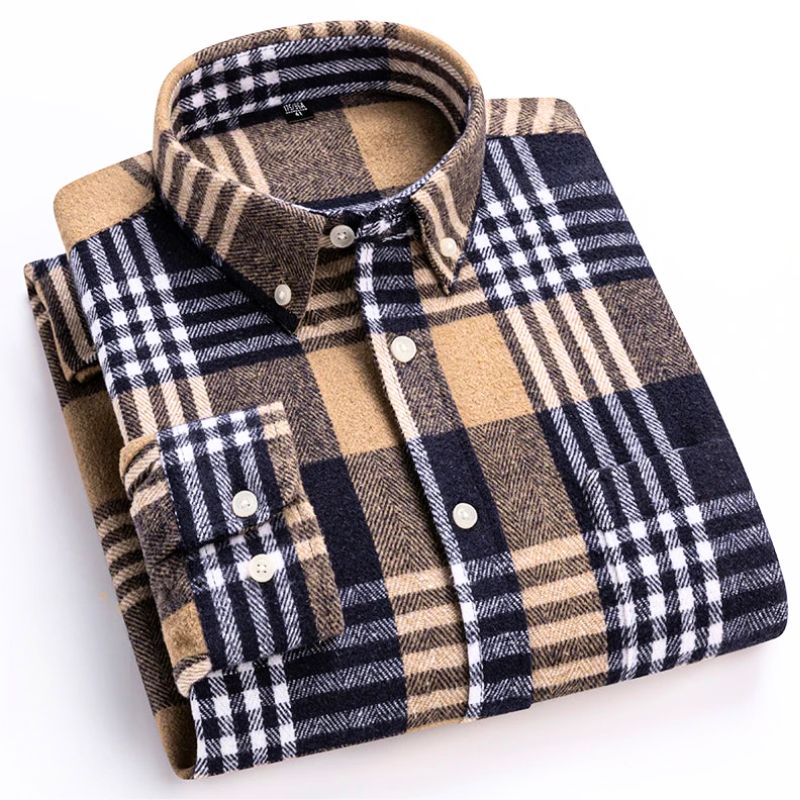 Valen unisex cotton shirt relaxed fit versatile layering essential for autumn wardrobe