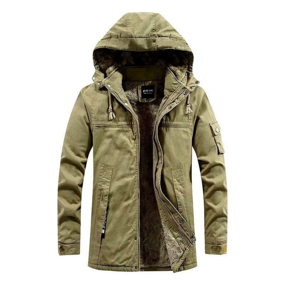 Unisex gray fleece jacket regular fit premium warmth soft comfort cold weather outdoor layer