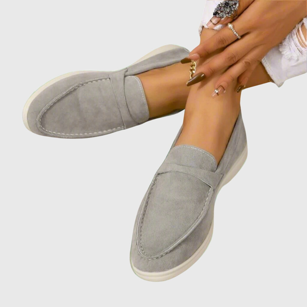 Slip-on everyday loafers minimal silhouette effortless comfort for professionals and travelers