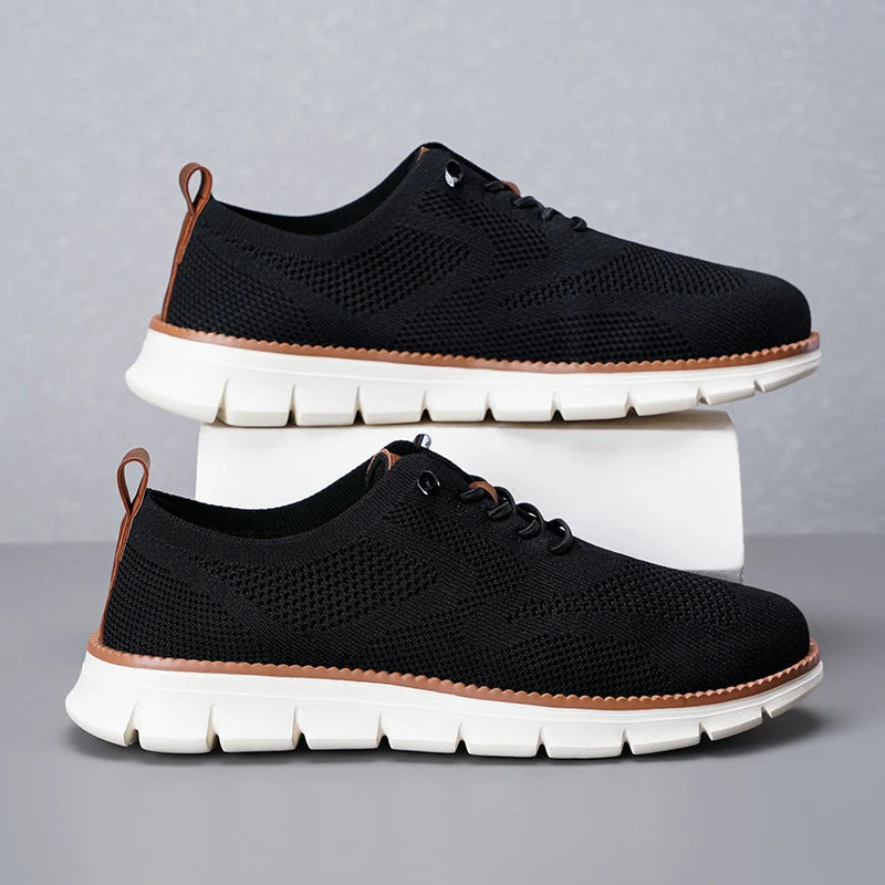 Zenith knit sneakers lightweight breathable mesh upper cushioned sole everyday casual comfort footwear